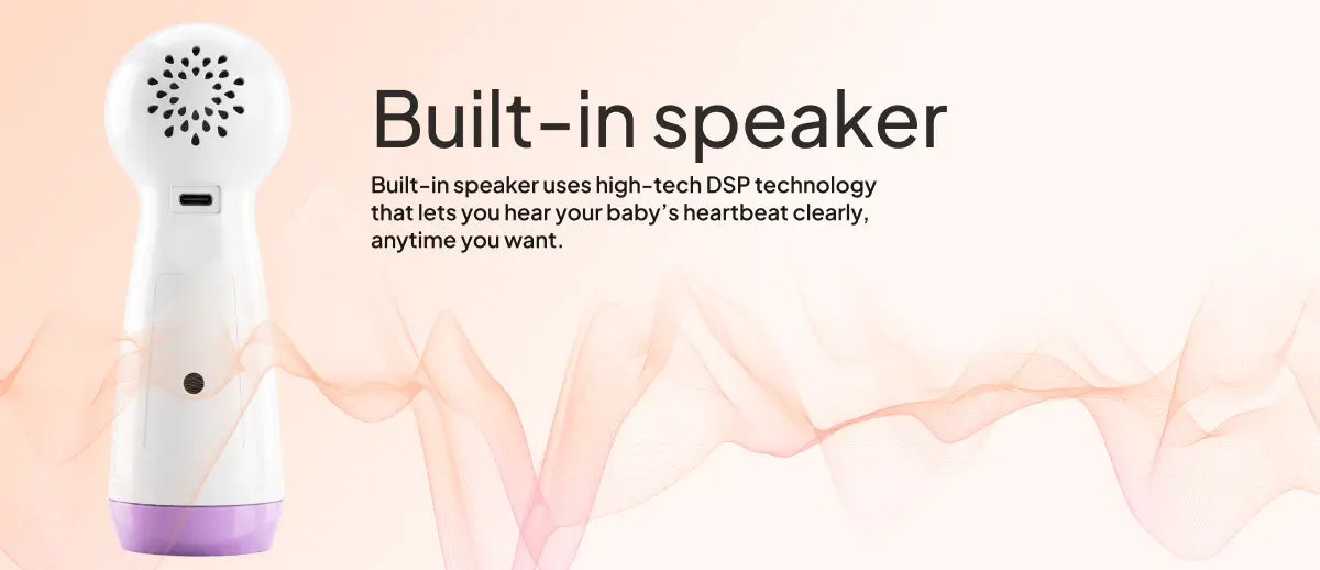 Built-in speaker feature