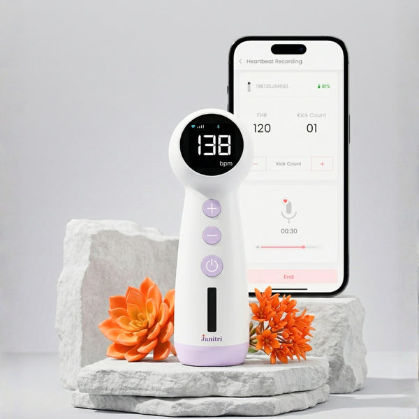 weeks pregnant machine to hear baby heartbeat at home