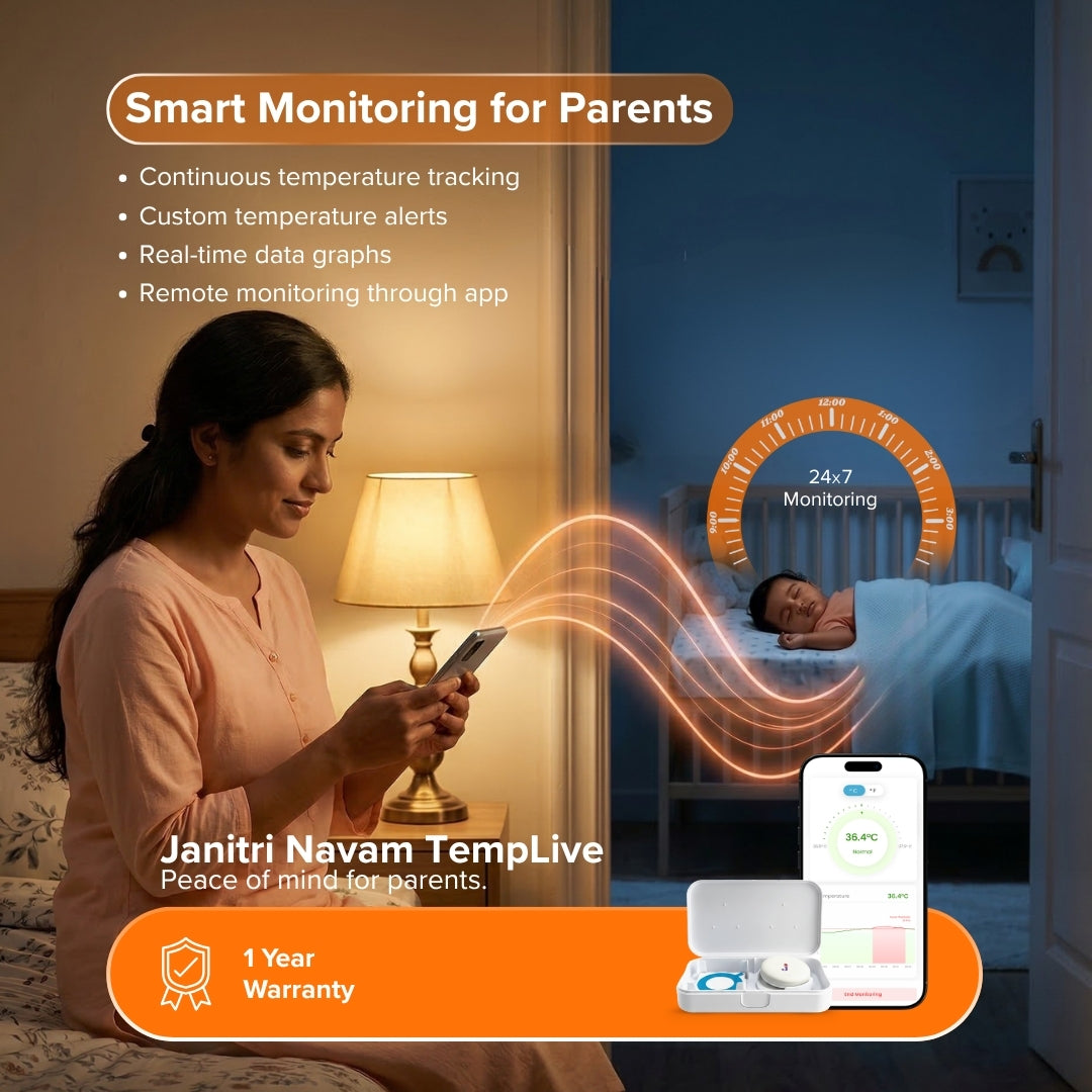 Continuous Baby Temperature Monitoring Patch
