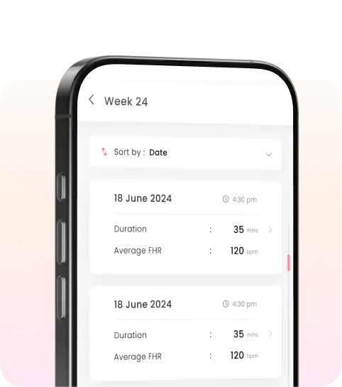 Baby app feature